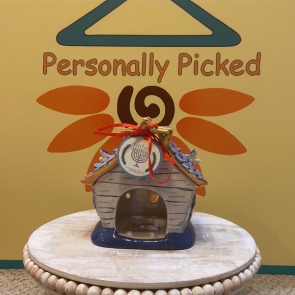 Blue Sky Clayworks HANUKKAH Candle House - Picture 4 of 10